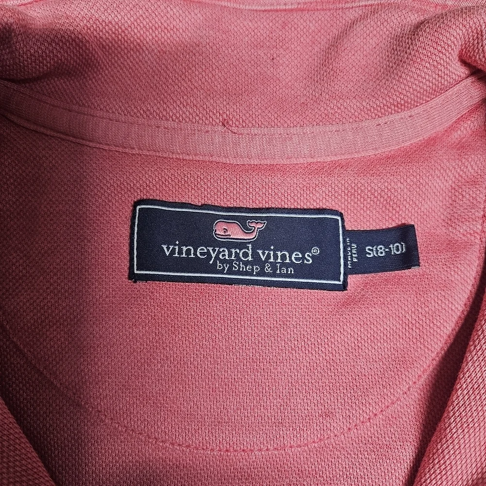 Vineyard Vines Pink Cowl Neck Sweater